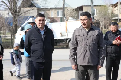 ЧЫНГЫЗ АЙТМАТОВ ЖАНА КУРМАНБЕК АЙМАКТЫК БАШКАРМАЛЫКТАРЫНДА ТУРГУНДАР МЕНЕН ЖОЛУГУШУУ ӨТКӨРҮЛДҮ