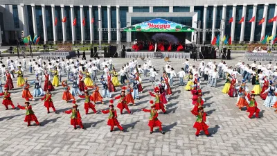 МАНАС ШААРЫНДА НООРУЗ МАЙРАМЫ БЕЛГИЛЕНДИ